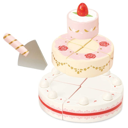 Sliceable Strawberry Wedding Cake